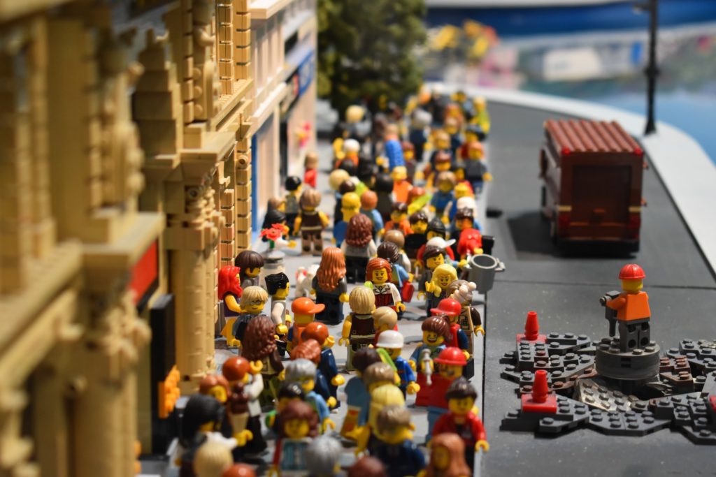 Lego mini figure collections